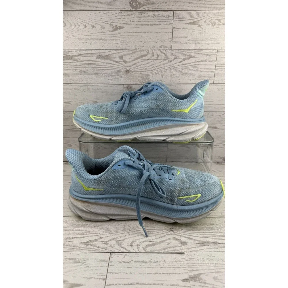 Hoka One One Clifton 9 1427896-DNk Blue 8.5B Womens Sneakers Running Shoes #177